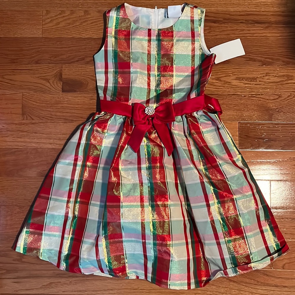 Girls Rare Editions Holiday Dress size 12.